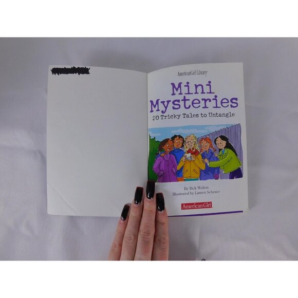 Mini Mysteries American Girl Rick Walton Lauren Scheuer 20 Tales Mystery Book - Picture 4 of 5